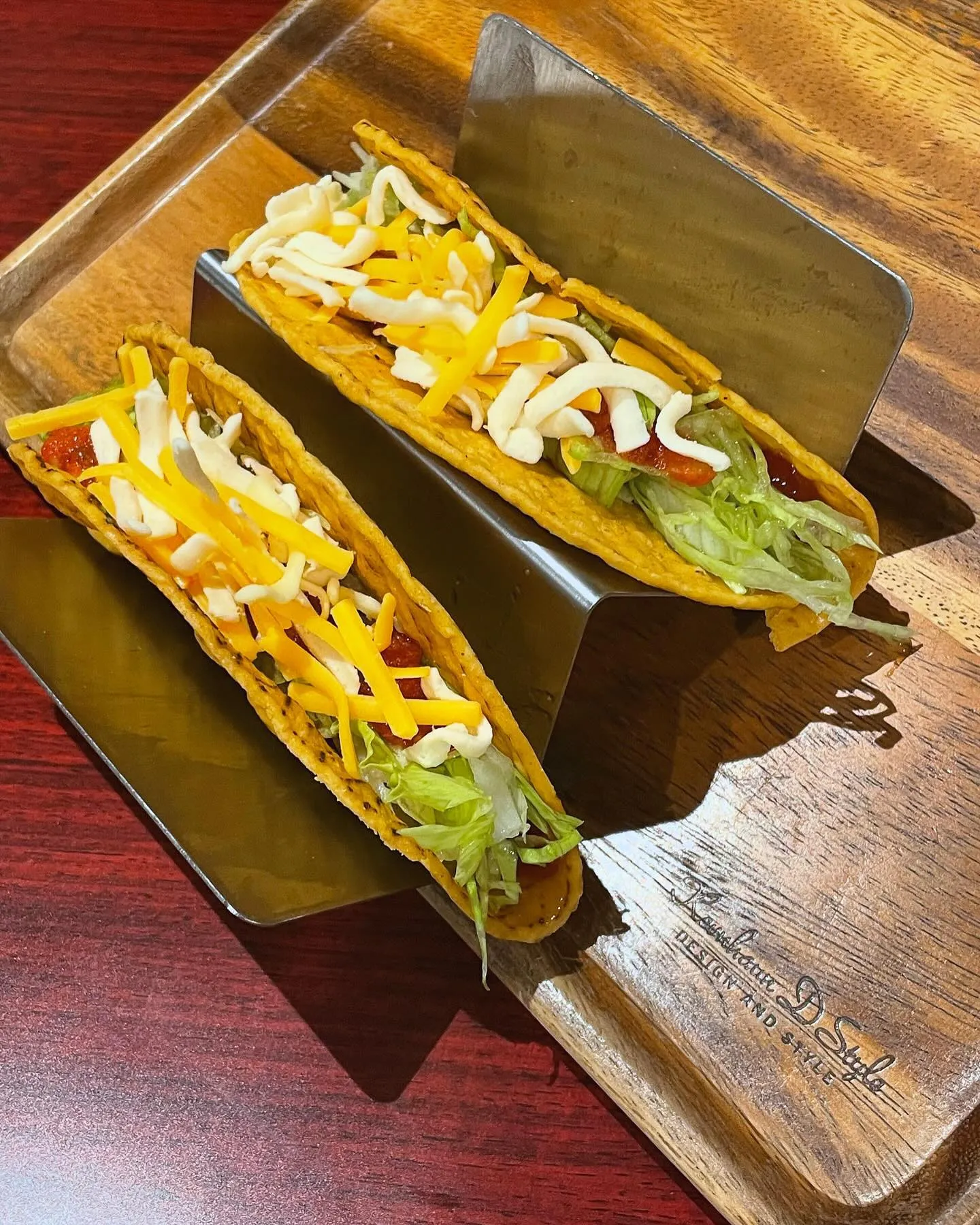 ハードタコス🌮もおりまーす！！2ピース600円です！